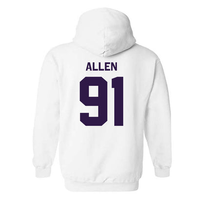 Kansas State - NCAA Football : Jordan Allen - Classic Shersey Hooded Sweatshirt-2