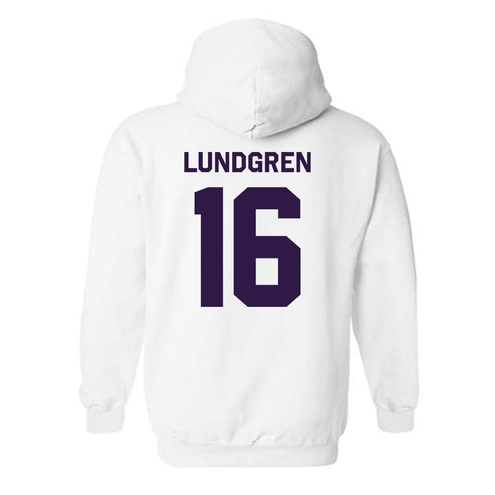 Kansas State - NCAA Women's Volleyball : Cadence Lundgren - Classic Shersey Hooded Sweatshirt-1