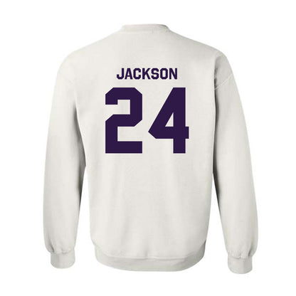 Kansas State - NCAA Football : Martel Jackson - Classic Shersey Crewneck Sweatshirt-1