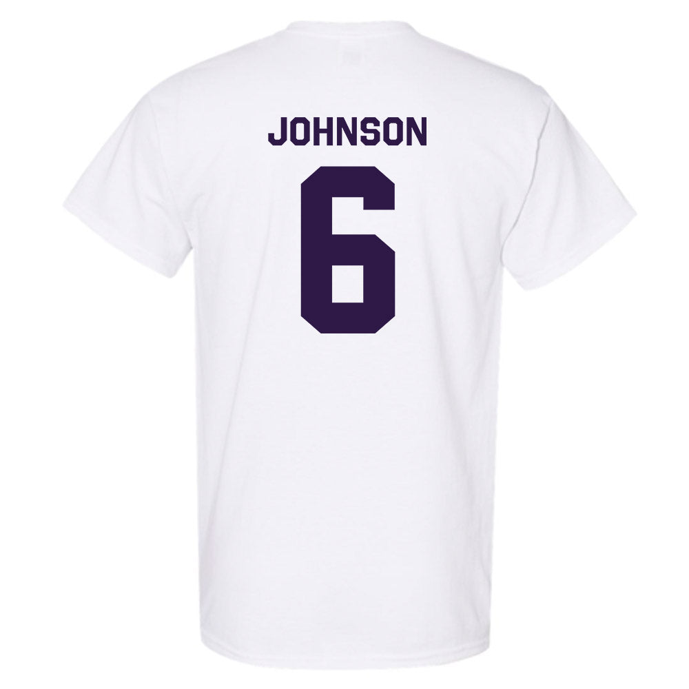 Kansas State - NCAA Men's Basketball : Marcus Johnson - Classic Shersey T-Shirt-1