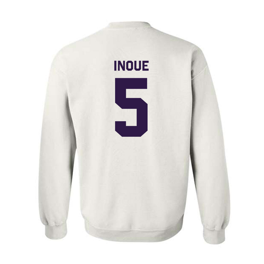 Kansas State - NCAA Baseball : Shintaro Inoue - Classic Shersey Crewneck Sweatshirt-1
