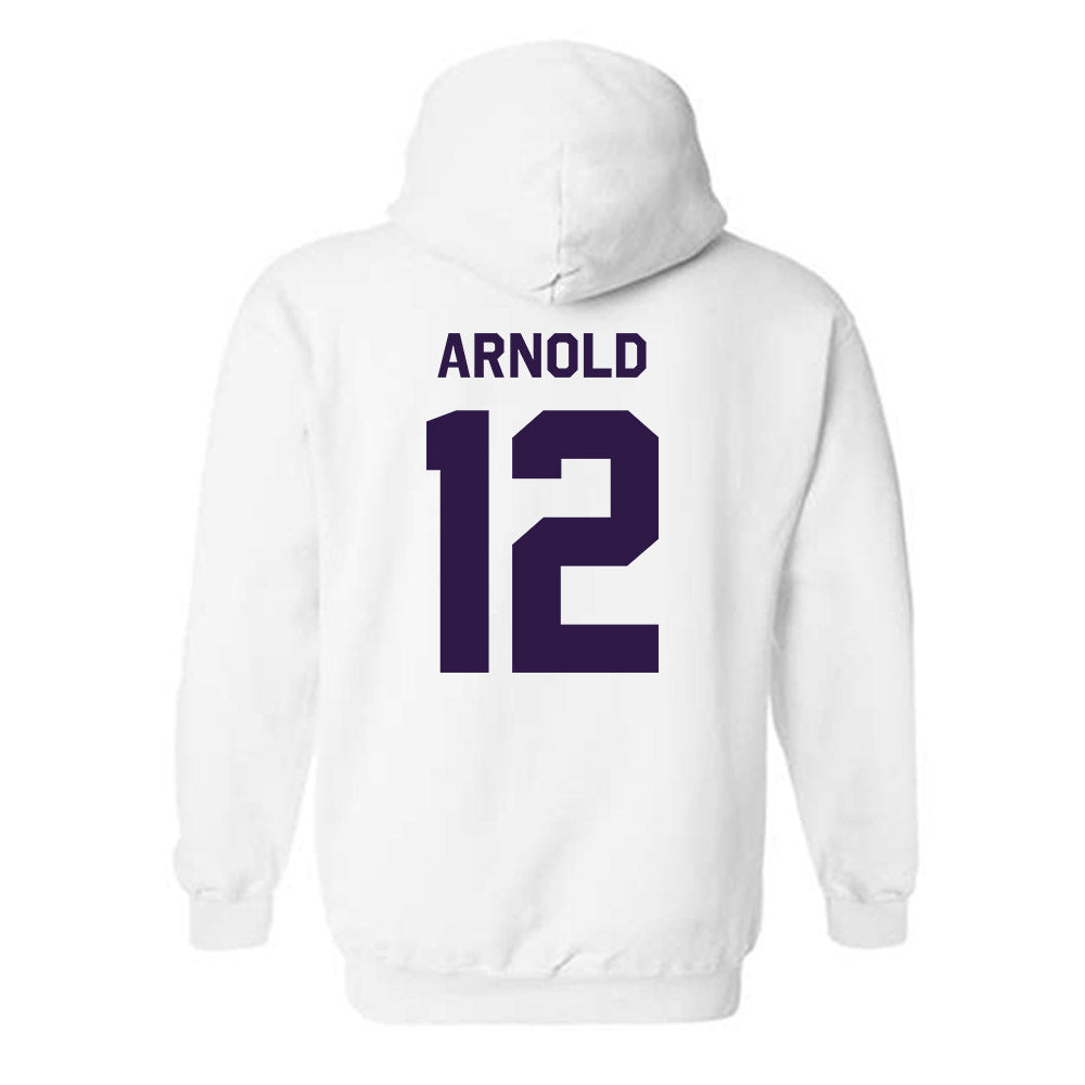 Kansas State - NCAA Baseball : Aaron Arnold - Classic Shersey Hooded Sweatshirt-1