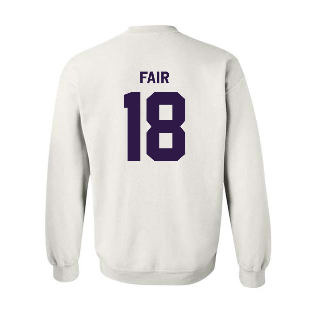 Kansas State - NCAA Football : Wesley Fair - Classic Shersey Crewneck Sweatshirt-1