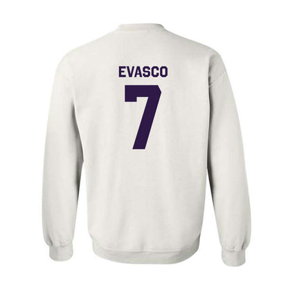 Kansas State - NCAA Baseball : Aj Evasco - Classic Shersey Crewneck Sweatshirt-1