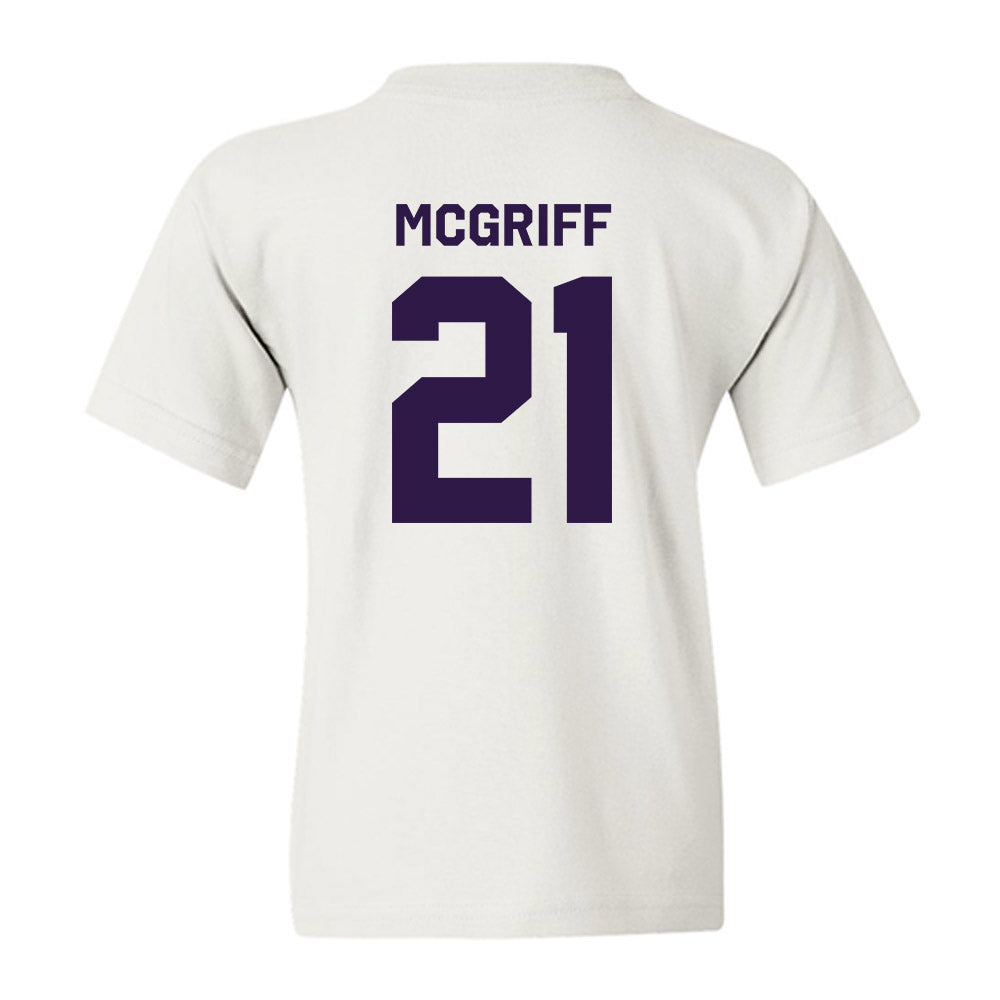 Kansas State - NCAA Men's Basketball : Khamari McGriff - Classic Shersey Youth T-Shirt-1