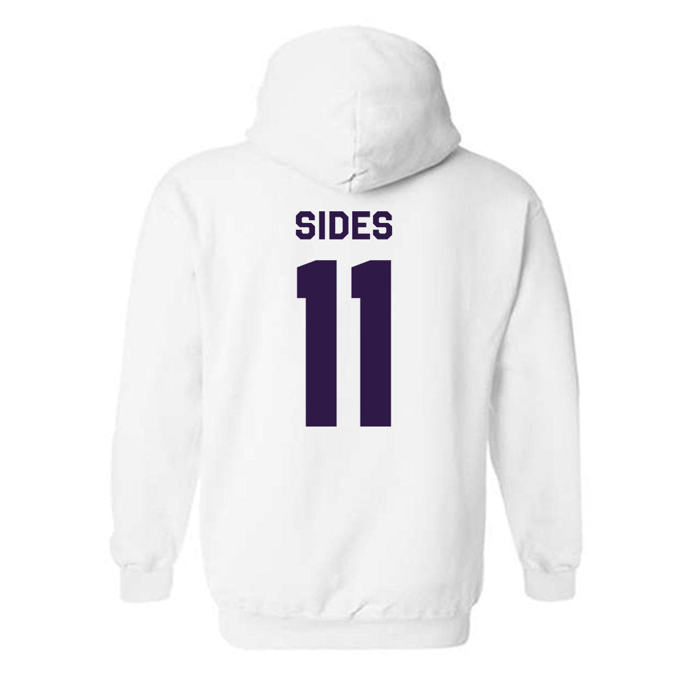Kansas State - NCAA Women's Basketball : Taryn Sides - Classic Shersey Hooded Sweatshirt-1