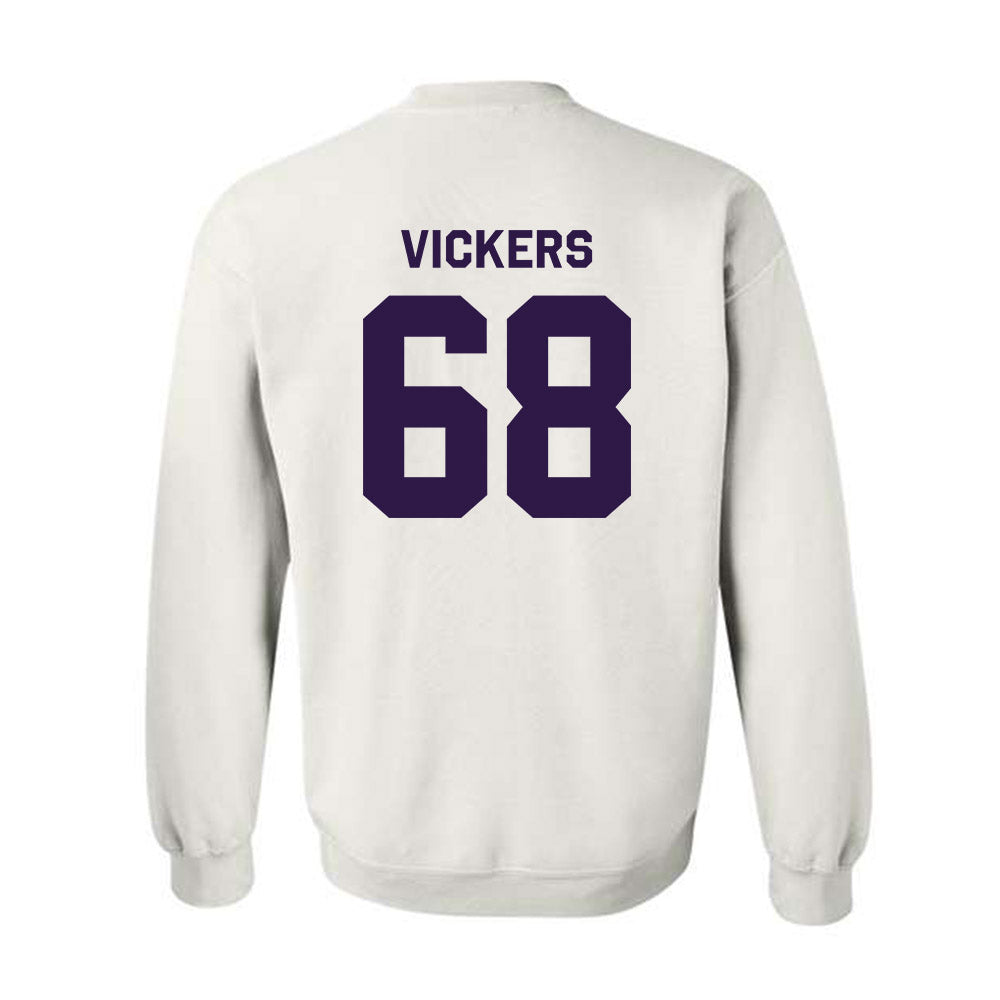 Kansas State - NCAA Football : Joe Vickers - Classic Shersey Crewneck Sweatshirt-1