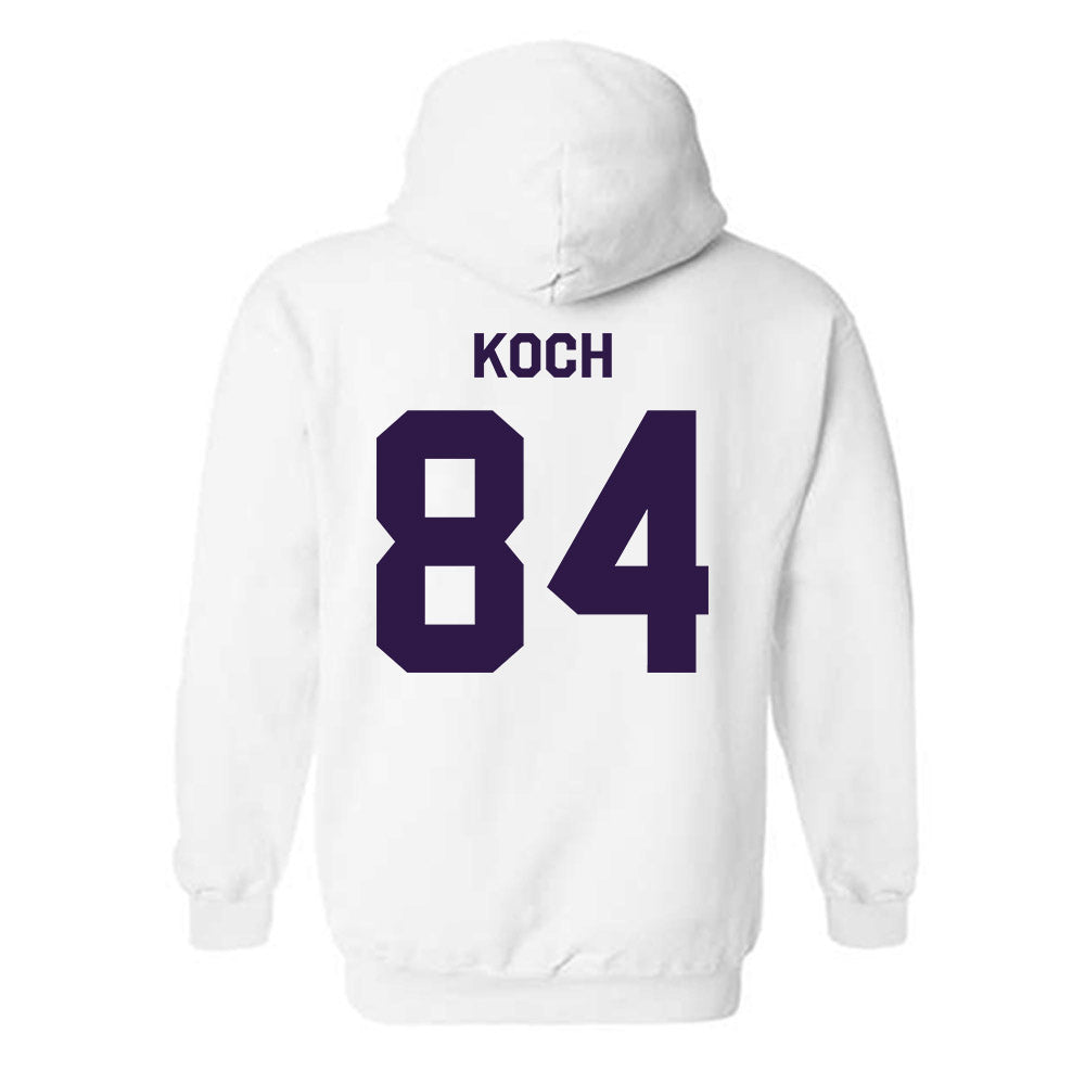 Kansas State - NCAA Football : Isaac Koch - Classic Shersey Hooded Sweatshirt-1