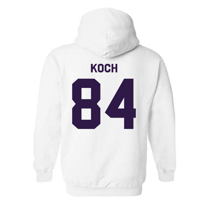 Kansas State - NCAA Football : Isaac Koch - Classic Shersey Hooded Sweatshirt-1
