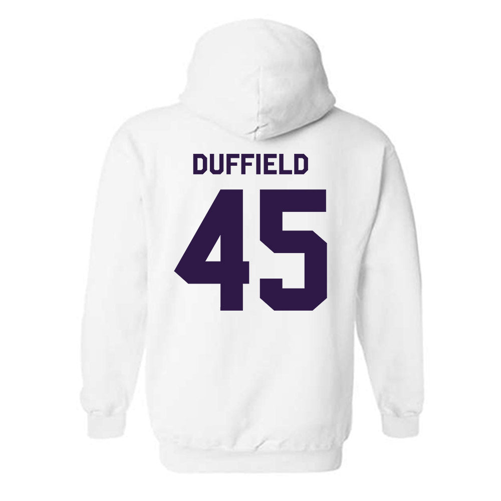 Kansas State - NCAA Football : Jaxson Duffield - Classic Shersey Hooded Sweatshirt-1