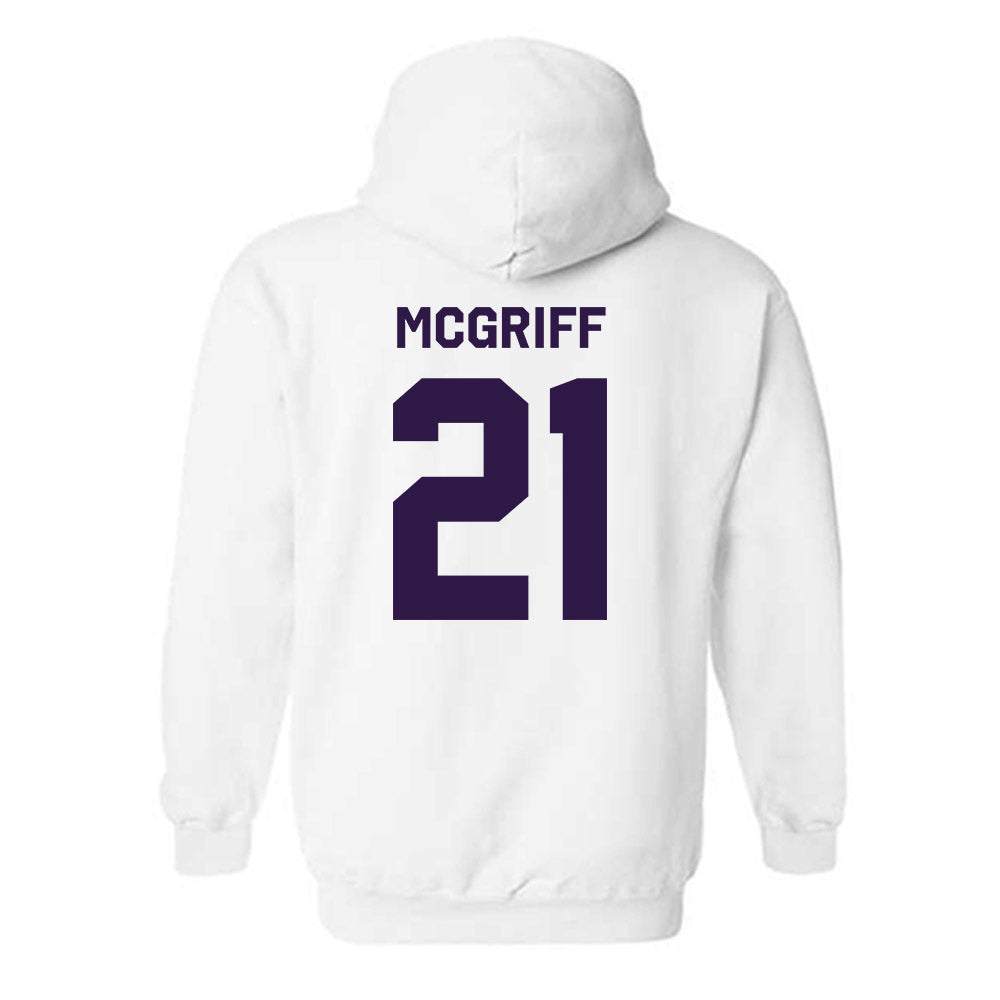 Kansas State - NCAA Men's Basketball : Khamari McGriff - Classic Shersey Hooded Sweatshirt-1
