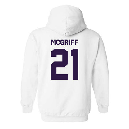 Kansas State - NCAA Men's Basketball : Khamari McGriff - Classic Shersey Hooded Sweatshirt-1