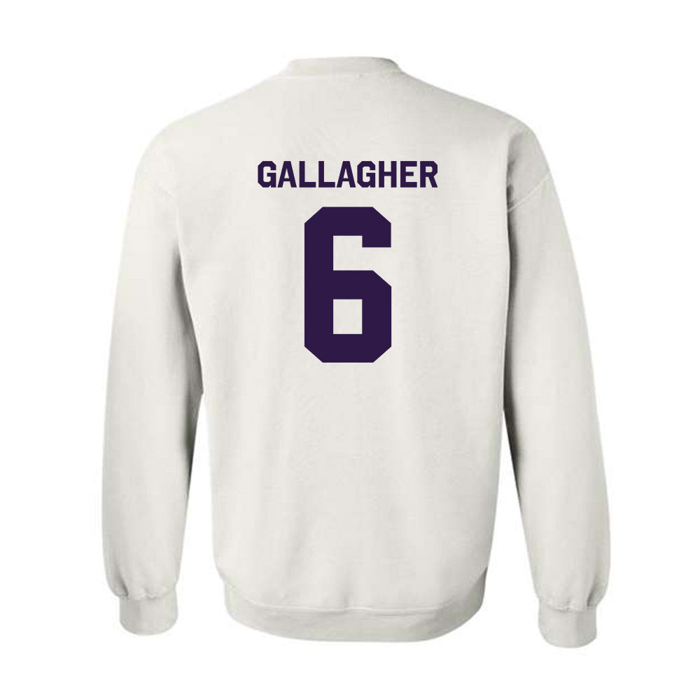 Kansas State - NCAA Baseball : Grant Gallagher - Classic Shersey Crewneck Sweatshirt-1