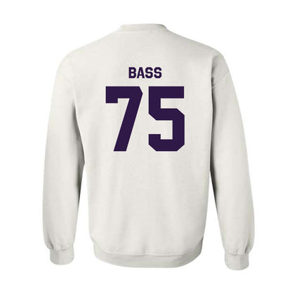 Kansas State - NCAA Football : Holden Bass - Classic Shersey Crewneck Sweatshirt-1