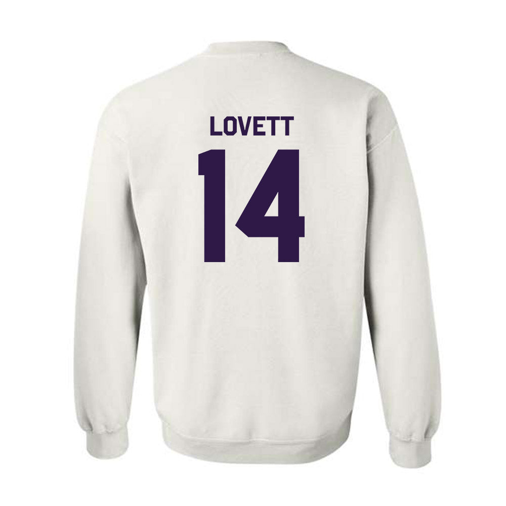Kansas State - NCAA Football : Maxwell Lovett - Classic Shersey Crewneck Sweatshirt-1