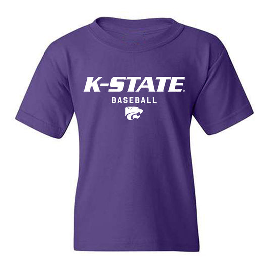 Kansas State - NCAA Baseball : Jack Quetschenbach - Classic Shersey Youth T-Shirt-0