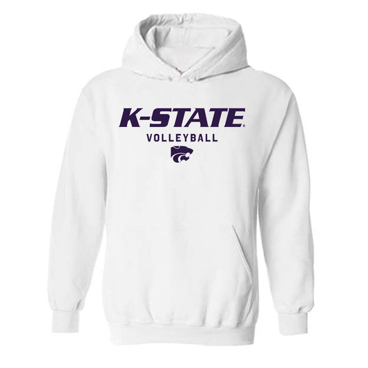 Kansas State - NCAA Women's Volleyball : Reagan Fox - Classic Shersey Hooded Sweatshirt-0