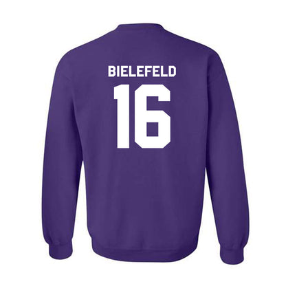 TCU - NCAA Women's Basketball : Clara Bielefeld - Classic Shersey Crewneck Sweatshirt-1