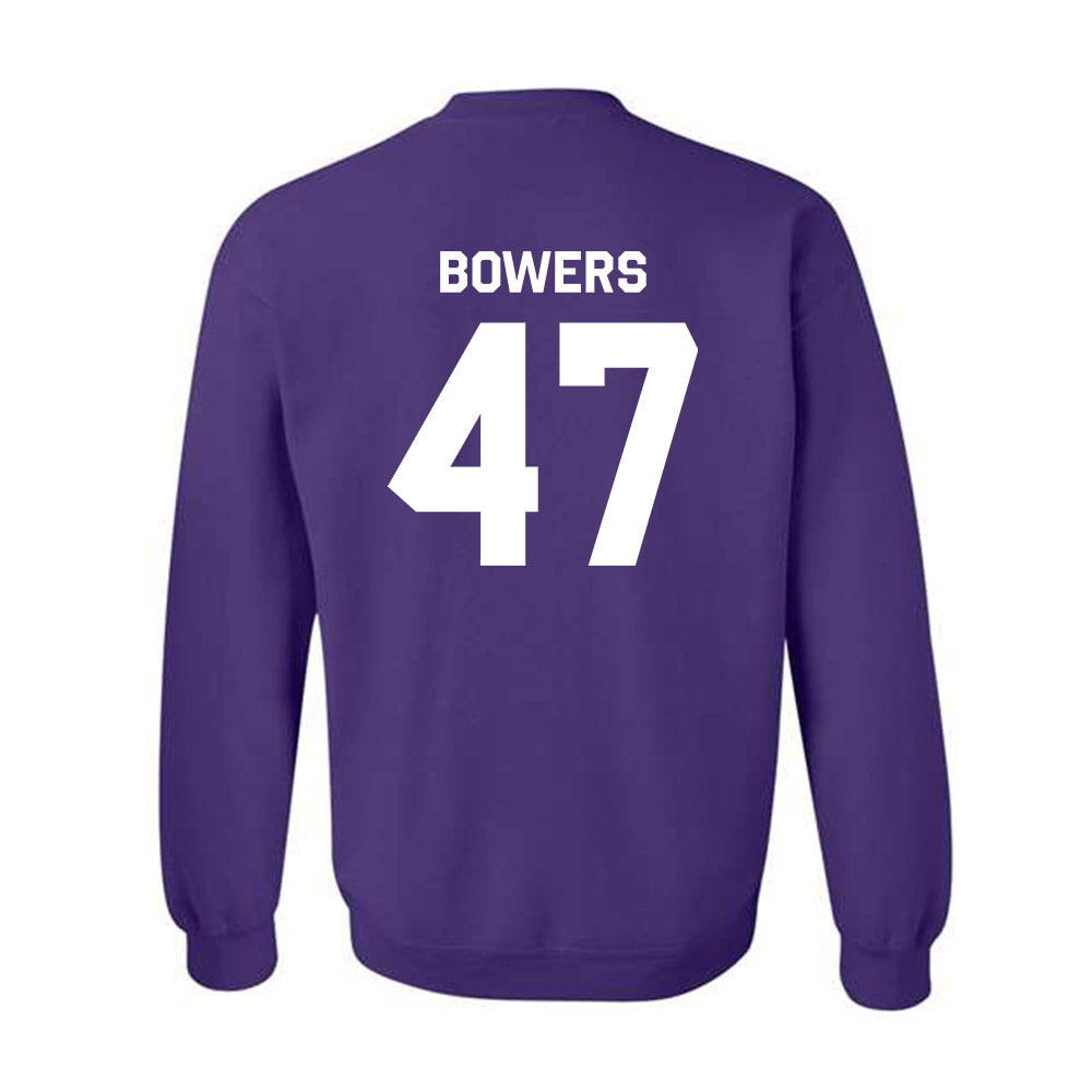 TCU - NCAA Football : Aaron Bowers - Classic Shersey Crewneck Sweatshirt-1