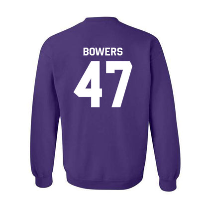 TCU - NCAA Football : Aaron Bowers - Classic Shersey Crewneck Sweatshirt-1