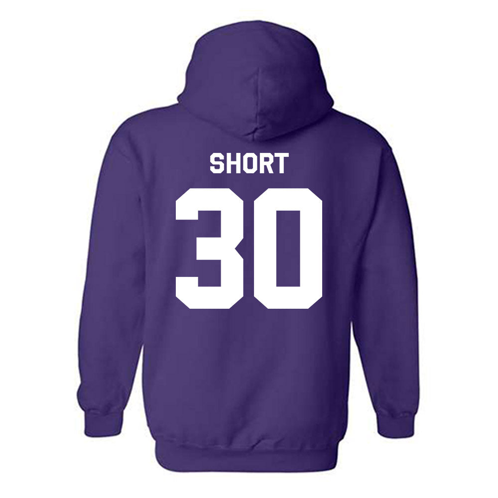 TCU - NCAA Football : Michael Short - Classic Shersey Hooded Sweatshirt-1
