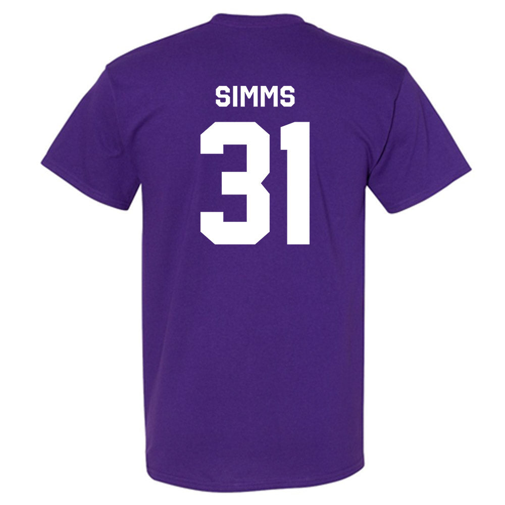TCU - NCAA Football : Julius Simms - Classic Shersey T-Shirt-1