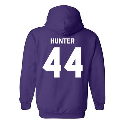 TCU - NCAA Women's Basketball : Emily Hunter - Classic Shersey Hooded Sweatshirt-1