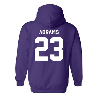 TCU - NCAA Football : Keylan Abrams - Classic Shersey Hooded Sweatshirt-1