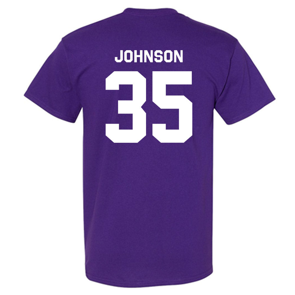 TCU - NCAA Football : Tristan Johnson - Classic Shersey T-Shirt-1