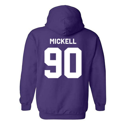 TCU - NCAA Football : Kelten Mickell - Classic Shersey Hooded Sweatshirt-1