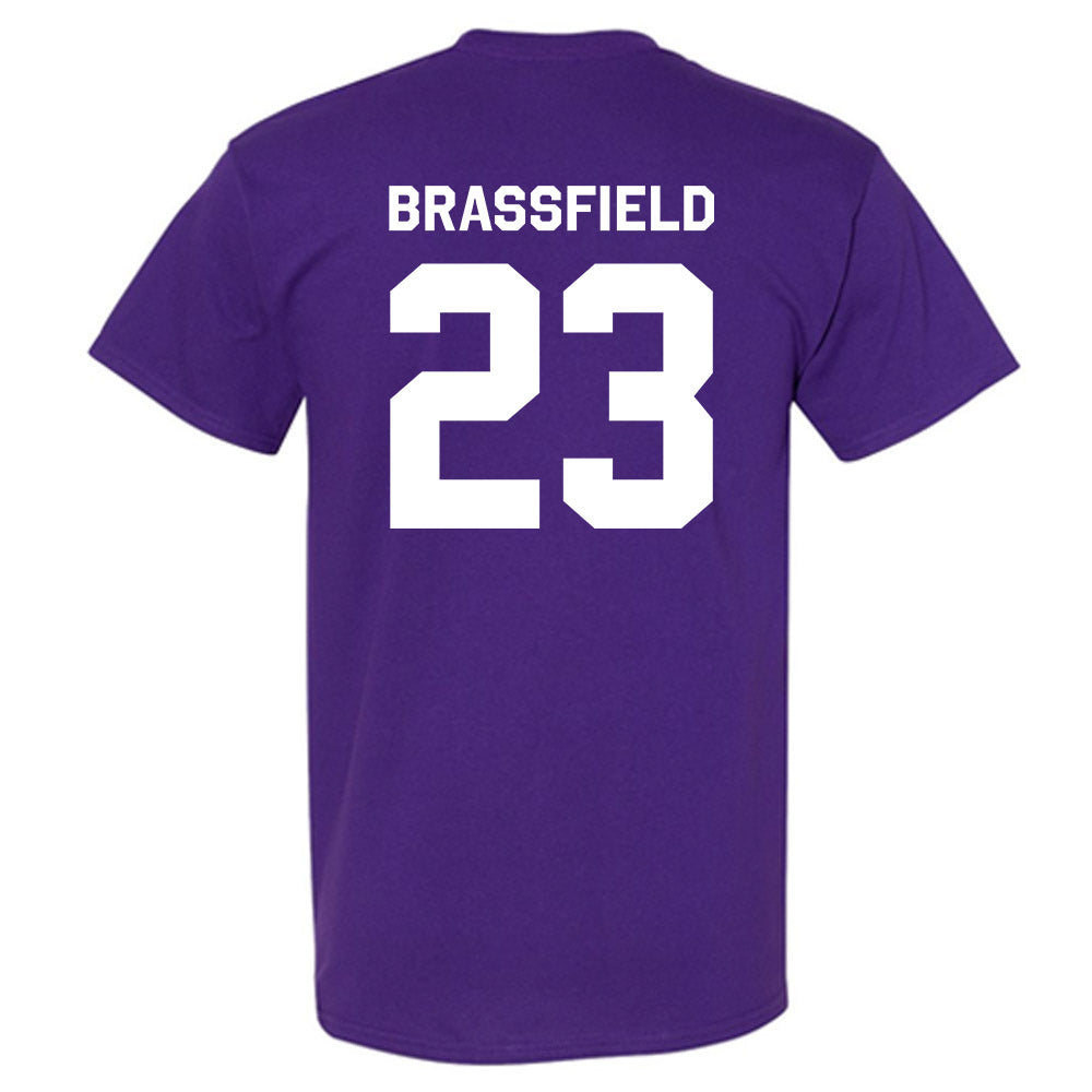 TCU - NCAA Baseball : Mason Brassfield - Classic Shersey T-Shirt-1