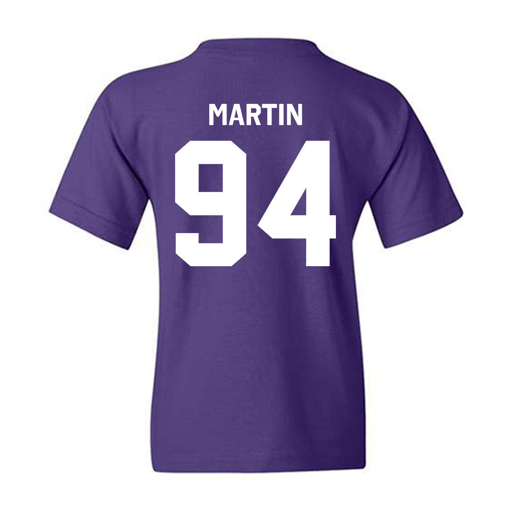 TCU - NCAA Football : Jared Martin - Classic Shersey Youth T-Shirt-1