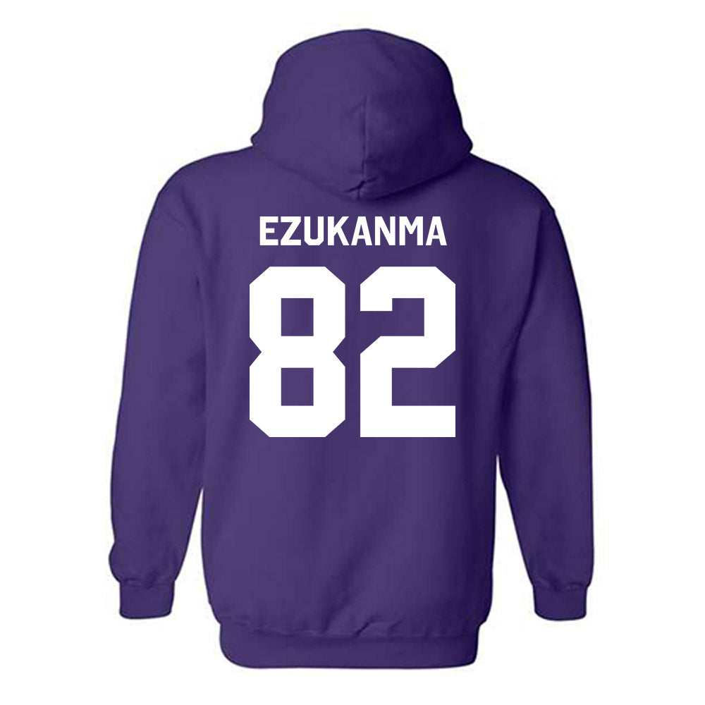 TCU - NCAA Football : Dozie Ezukanma - Classic Shersey Hooded Sweatshirt-1