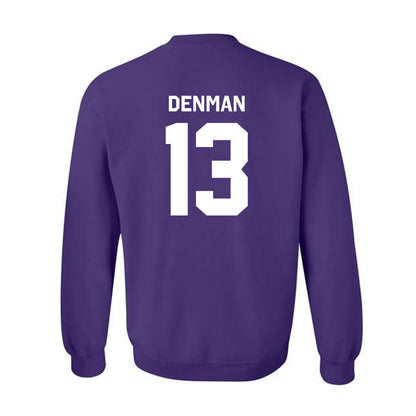 TCU - NCAA Football : Jon Denman - Classic Shersey Crewneck Sweatshirt-1