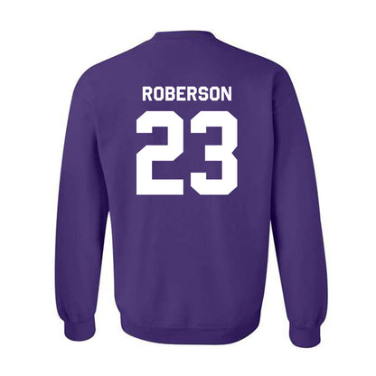 TCU - NCAA Women's Basketball : Aaliyah Roberson - Classic Shersey Crewneck Sweatshirt-1