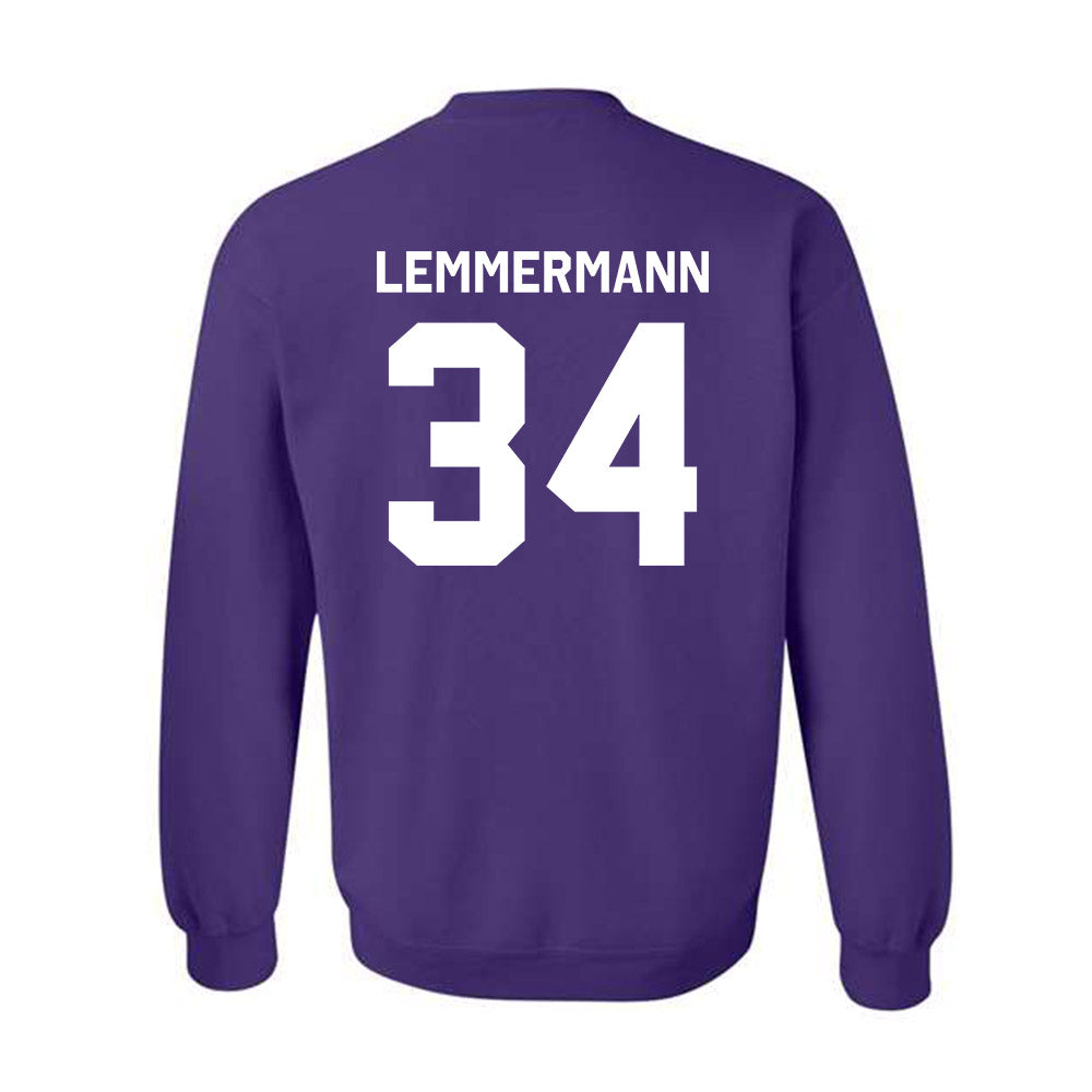 TCU - NCAA Football : Kyle Lemmermann - Classic Shersey Crewneck Sweatshirt-1