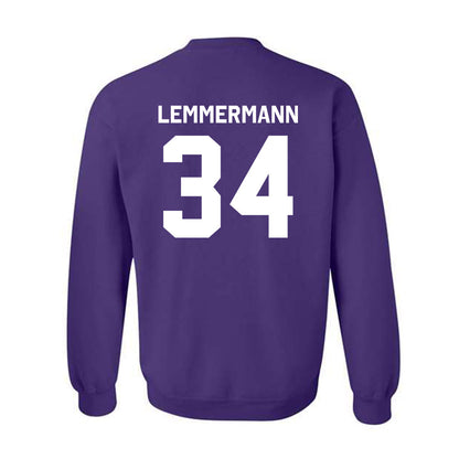 TCU - NCAA Football : Kyle Lemmermann - Classic Shersey Crewneck Sweatshirt-1