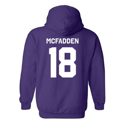 TCU - NCAA Football : Kaden McFadden - Classic Shersey Hooded Sweatshirt-1