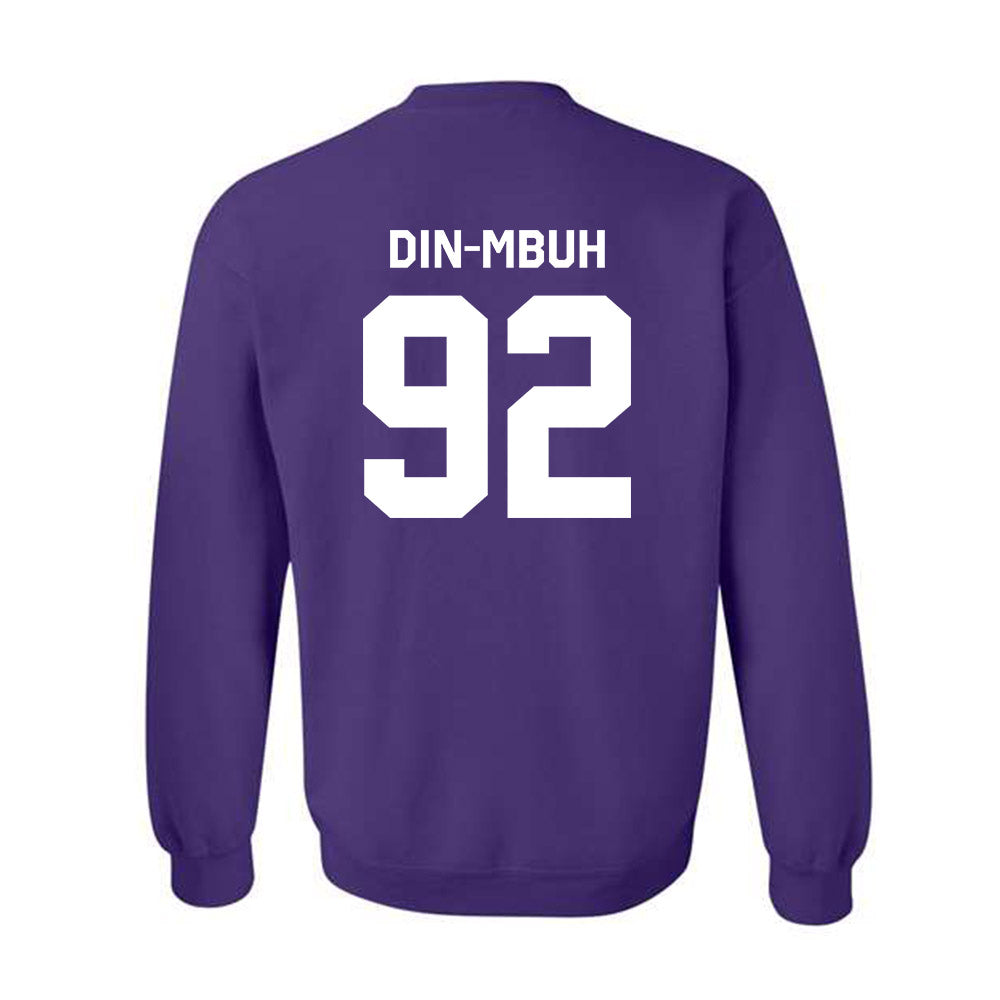 TCU - NCAA Football : Ansel Din-Mbuh - Classic Shersey Crewneck Sweatshirt-1