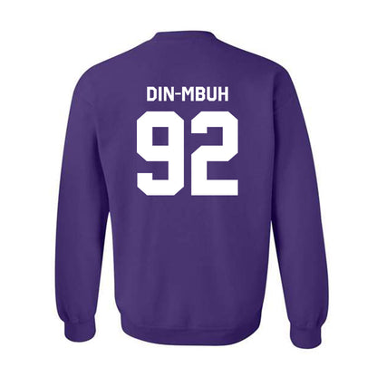 TCU - NCAA Football : Ansel Din-Mbuh - Classic Shersey Crewneck Sweatshirt-1