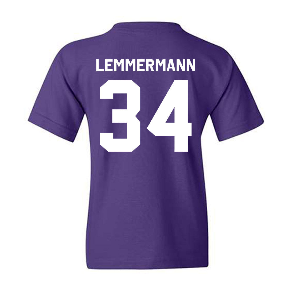 TCU - NCAA Football : Kyle Lemmermann - Classic Shersey Youth T-Shirt-1