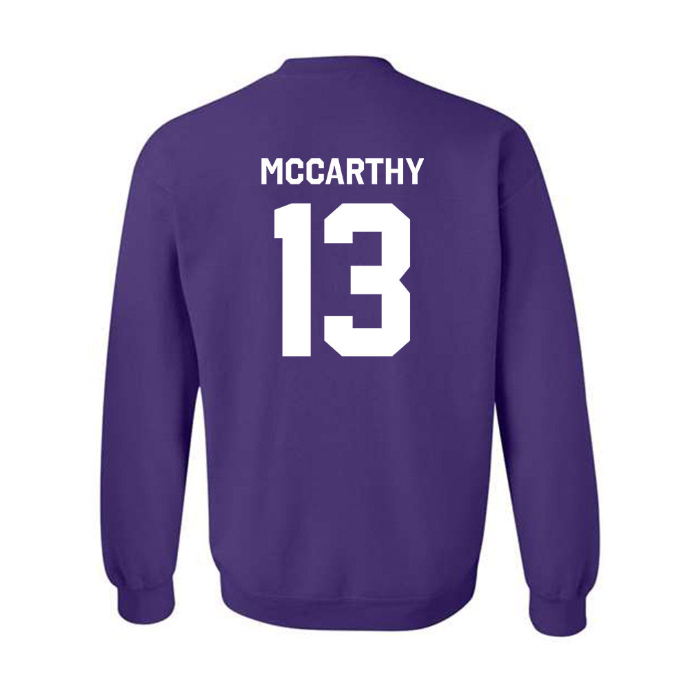 TCU - NCAA Women's Volleyball : Molly Mccarthy - Classic Shersey Crewneck Sweatshirt-3