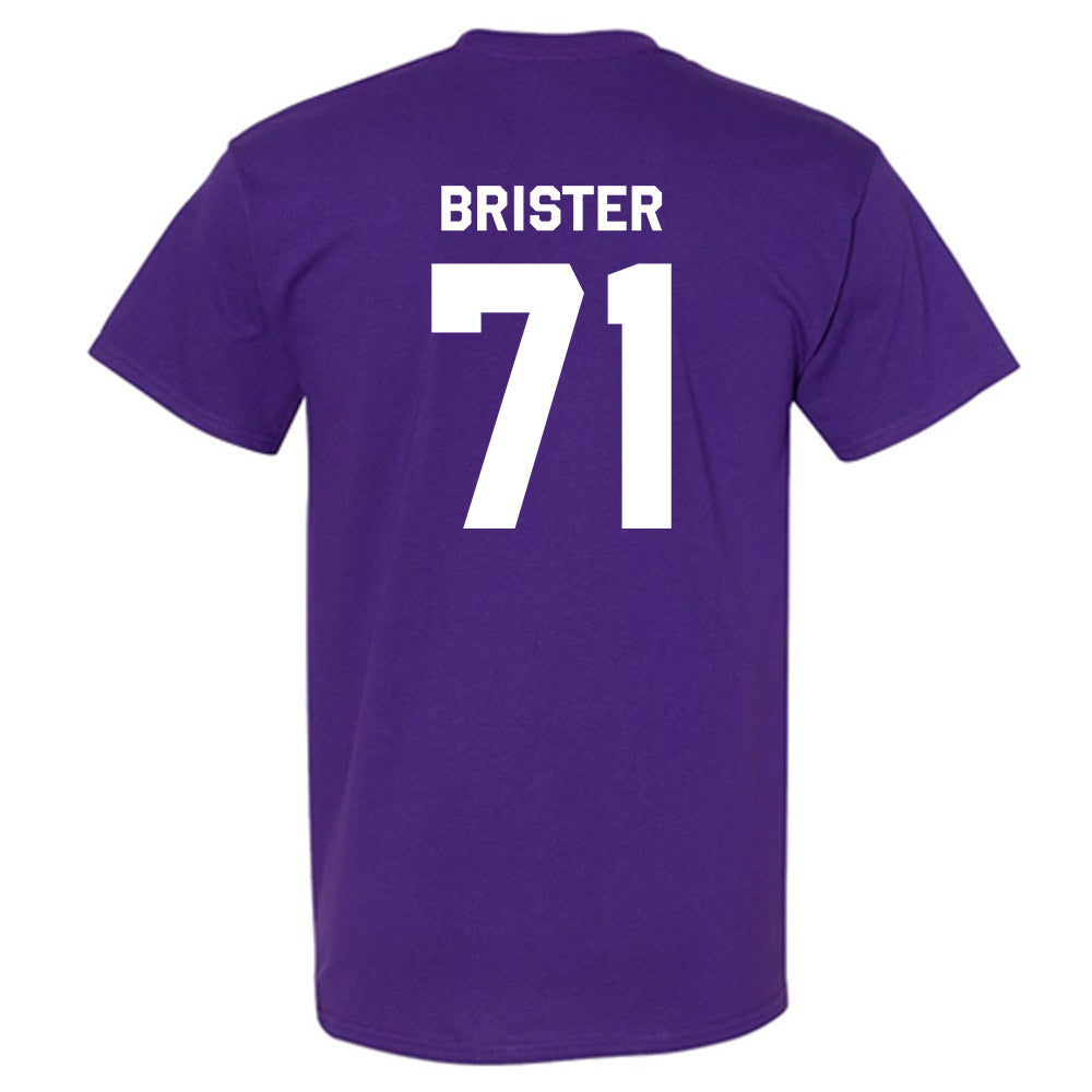 TCU - NCAA Football : Creece Brister - Classic Shersey T-Shirt-1