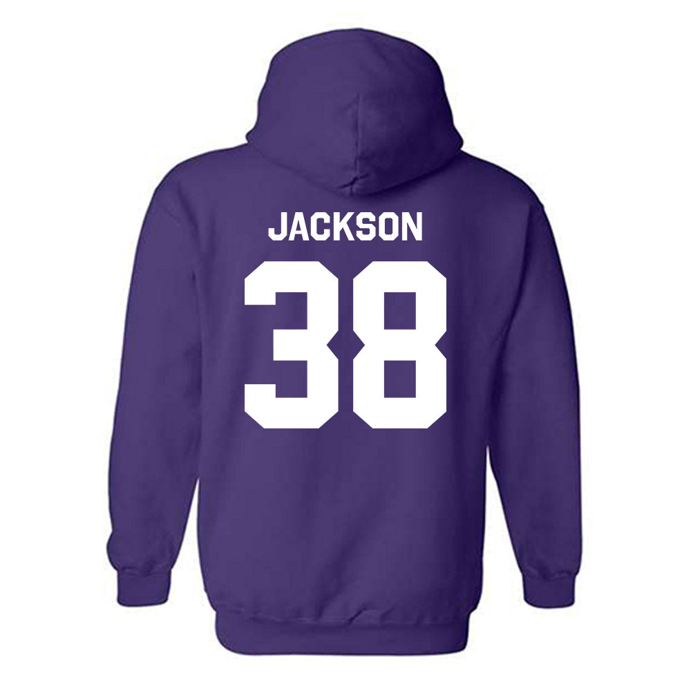TCU - NCAA Football : Gil Jackson - Classic Shersey Hooded Sweatshirt-1