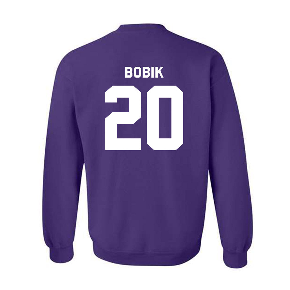 TCU - NCAA Women's Volleyball : Blaykli Bobik - Classic Shersey Crewneck Sweatshirt-1