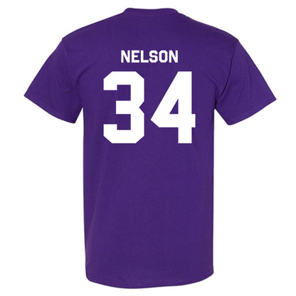TCU - NCAA Baseball : Cade Nelson - Classic Shersey T-Shirt-1