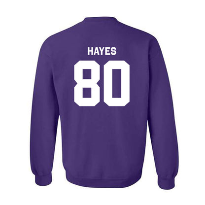 TCU - NCAA Football : Jacobe Hayes - Classic Shersey Crewneck Sweatshirt-1