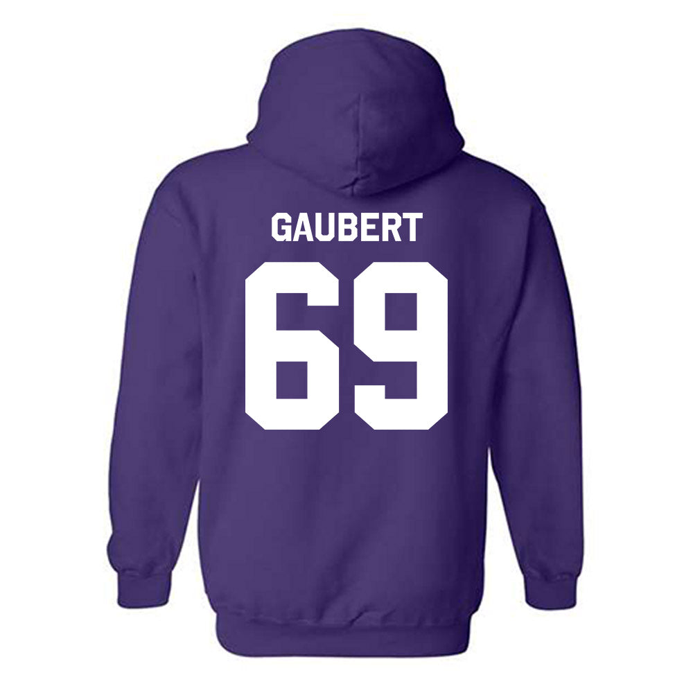 TCU - NCAA Football : Gannon Gaubert - Classic Shersey Hooded Sweatshirt-1