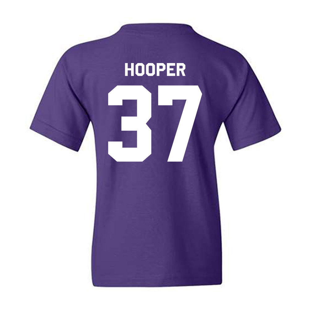 TCU - NCAA Football : Hudson Hooper - Classic Shersey Youth T-Shirt-1
