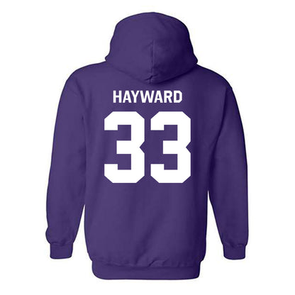 TCU - NCAA Football : Koron Hayward - Classic Shersey Hooded Sweatshirt-1